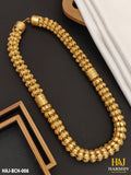 Heavy Big Size South Indian Gold Pletted Design Fashion Chain For Men.(BCH-006)