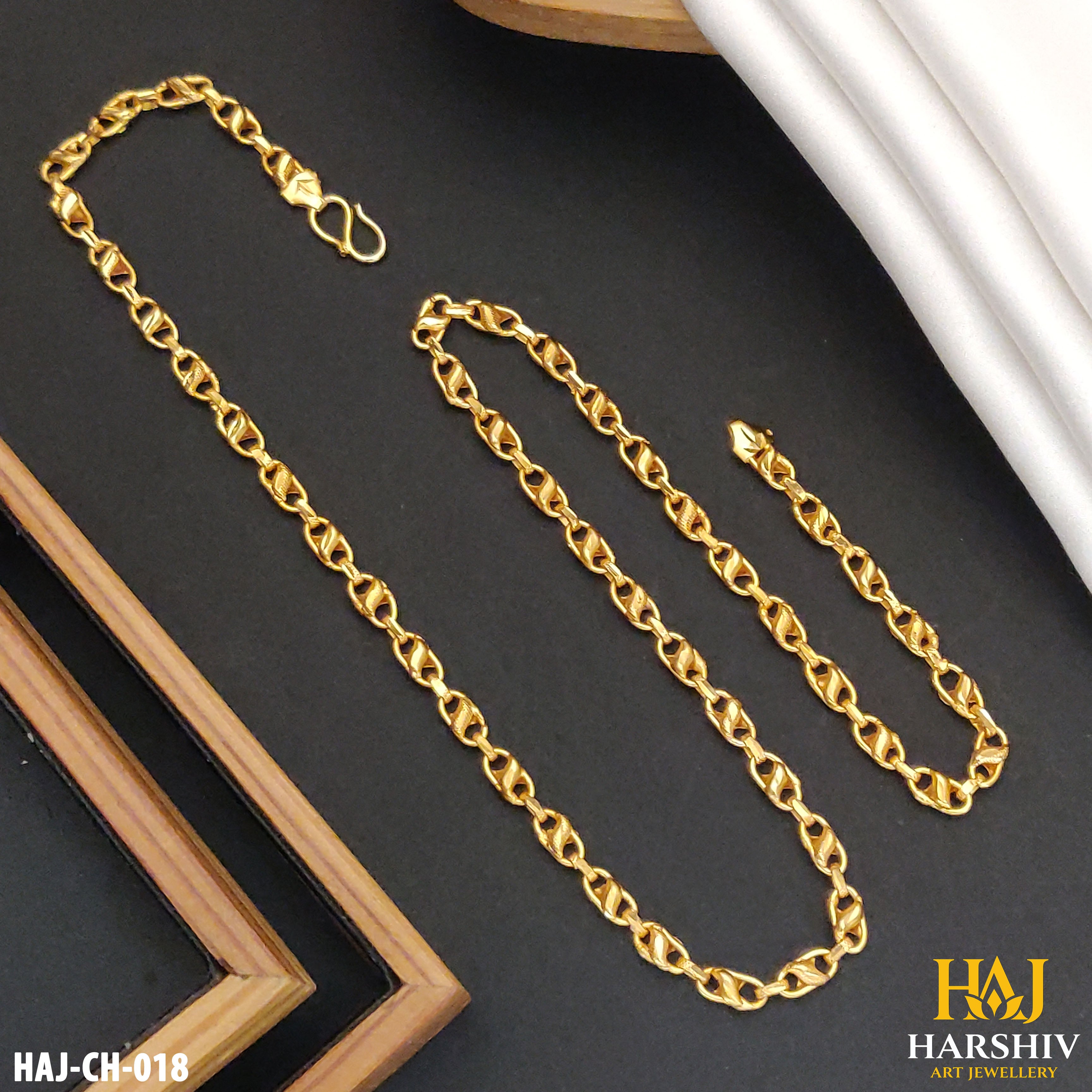 New Exclusive Best Quality Small kadi into Kohli Chain for Men (CH-018)