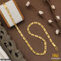 New Classical Gold Super Heart and Audi Nawabi Chain For Man.(CH-028)