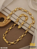 New Heavy Micro Gold Platted Joint Ring Into Pop Design Chain For Men.(CH-040)