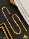New Classical Gold Plated 2 In 1 Kohli Nawabi Chain for Men (CH-043)