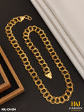 New Classical Gold Finish Kadi Chain for Men.(CH-054)