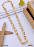 New Gold Plated 2 In 1 Fabulous Design Kohli Chain for Men.(CH-064)