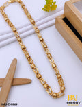 New Premium Spring Design Gold Plated Chain For Men.(CH-069)