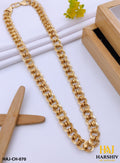 New Classical Gold Finish 2 Kadi Chain with support design chain for Men.(CH-70)