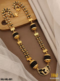 New Rudraksha Mala with Ek Mukhi Rudrakha OM Diamond Pendant for Men.(ML-001)