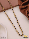 New Gold Plated 5 mm Rudraksha mala With Shivling Shape balt for Men.(ML-009)