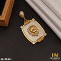 New Superior Diamond Lion Pendant for Men (PD-001)