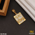 New Superior Diamond Jay Goga Pendant for Men (PD-002)