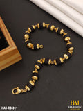 New Classical Gold Plated 6 mm Rudraksh Bracelet For Men.(RB-011)